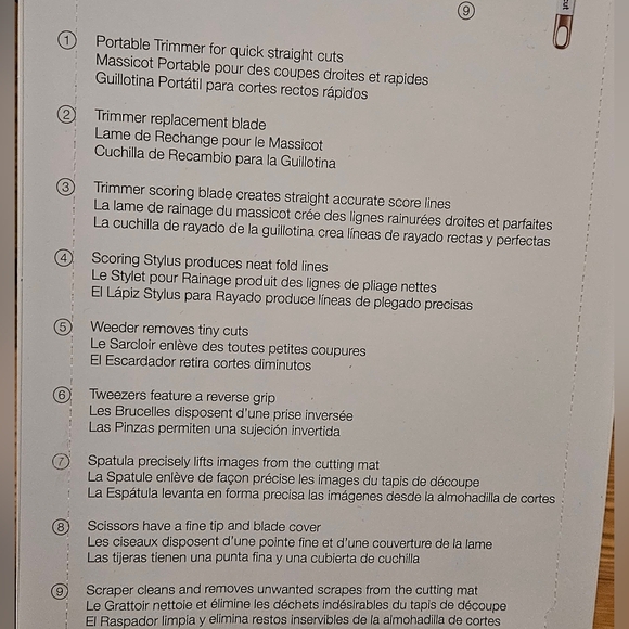 Cricut Essential Tool Set Gold - Picture 5 of 5